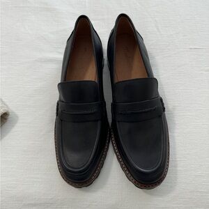 BRAND NEW madewell Corinne lugsole loafers